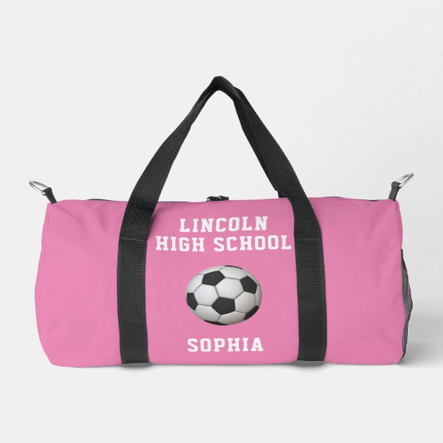 Sac De Sport Soccer Girls Nom de l'équipe (Recto)