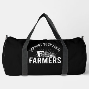 SAC DE SPORT SOUTENEZ VOS AGRICULTEURS LOCAUX