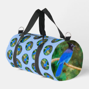 Sac De Sport Steller's Jay Painting Original Wild Bird Art