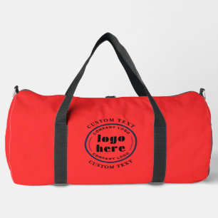 Sac De Sport Strawberry Red Company Logo Promotion d'entreprise