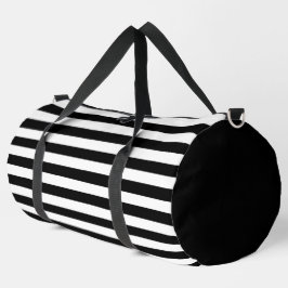 Sac De Sport Superbes bandes noires et blanches