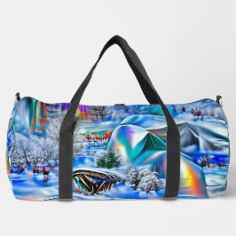 Sac De Sport Surreal Winter Wonderland avec lumière Iridescente