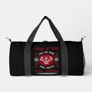 Sac De Sport T-shirt graphique de motivation hardcore pour sall