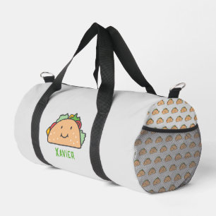 Sac De Sport Taco souriant Personnalisé