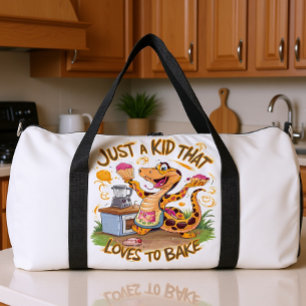 Sac De Sport Tee Fantaisiste Avec Serpent de Cuisson de Gâteaux