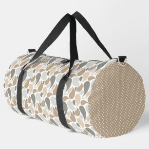 SAC DE SPORT TONS BROWN & GRAND TEARDROPS & POIS