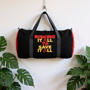 Sac De Sport Toujours prêt à risquer tout pour sauver tout Pomp