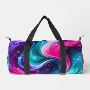 Sac de sport tourbillon galaxie néon