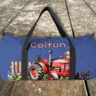 Sac De Sport Tracteurs agricoles Enfants Personnalisés
