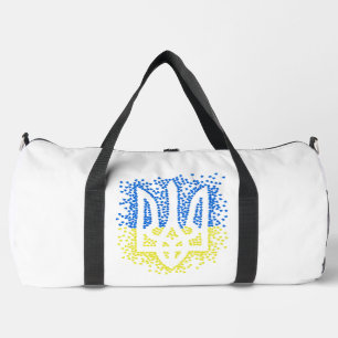 Sac De Sport Trident de l'emblème ukrainien tryzub dispersant l