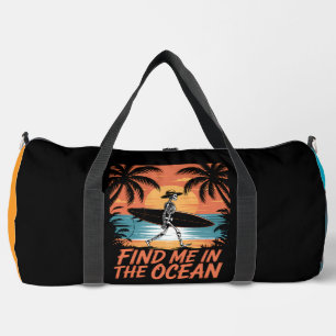 Sac De Sport Trouvez-Moi Dans Le Squelette Océan