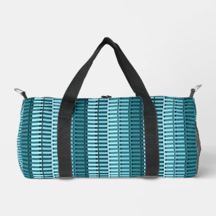 Sac De Sport Turquoise Bleu élégant Abstrait moderne Motif en b