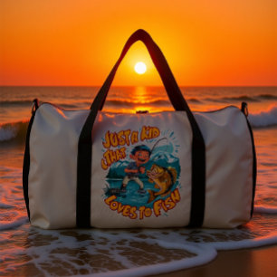 Sac De Sport Une passion de pêche chez les enfants
