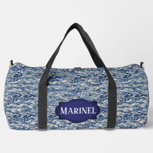 Sac De Sport Vagues Bleues