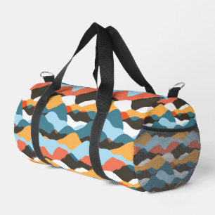 Sac De Sport Vagues de chaîne de montagnes