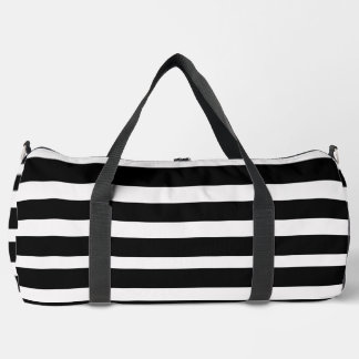 Sac De Sport Vecteur de conception de grande ligne noire