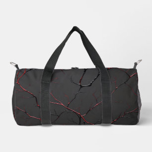 Sac De Sport Veines noires et rouges