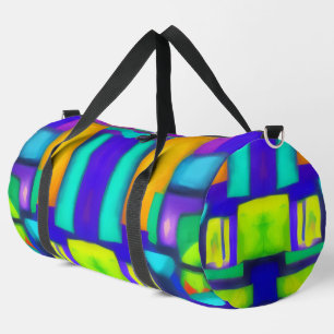 Sac De Sport Vibes électriques Dreams Art Vintage élégant