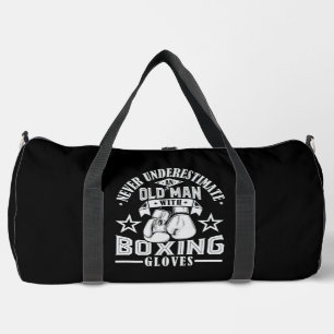 Sac De Sport Vieil Homme Gants de Boxe