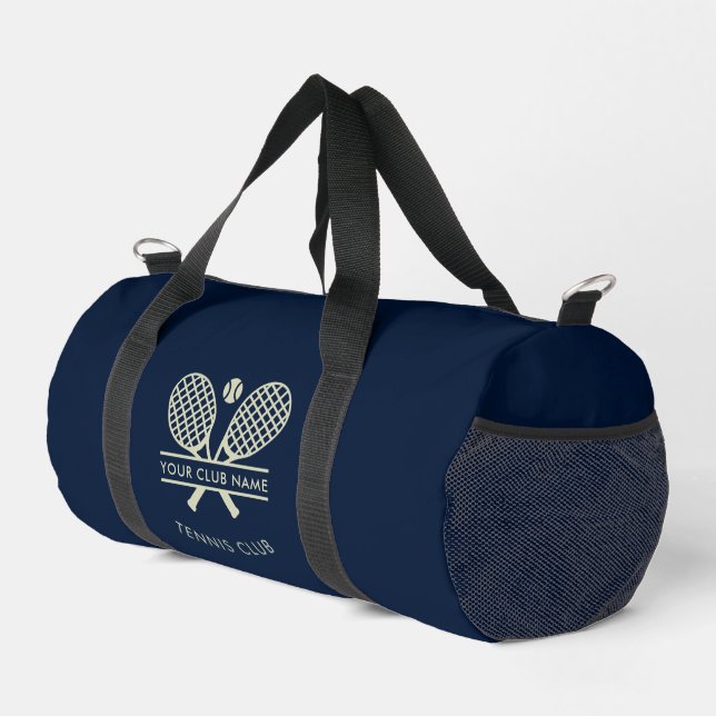 Sac De Sport Votre Club de tennis Nom Équipe Joueurs Personnali (Coin droit)