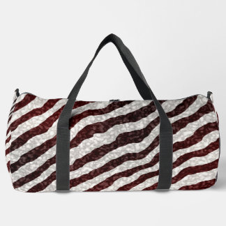 Sac De Sport Zèbre Brun