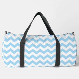 Sac De Sport Zigzag bleu, Chevron bleu, Motif géométrique