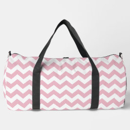 Sac De Sport Zigzag rose, Chevron rose, Motif géométrique