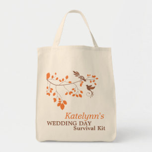 Sac de survie Orange Romance Wedding Day