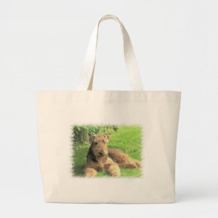 Sac de toile d'Airedale Terrier