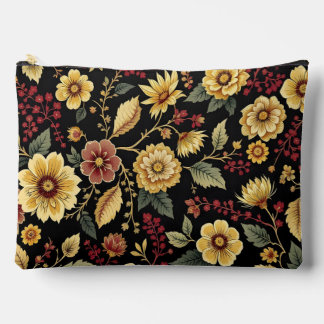 Sac de toilette à motif floral 