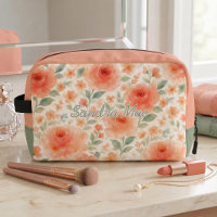 Sac de Toilette à Motif Floral Élégant et Chic