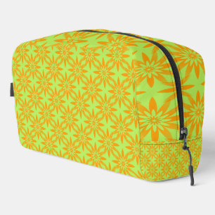 Sac de toilette à motif sans couture de fleurs ver