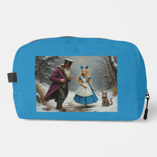 Sac de toilette bleu Alice Winter