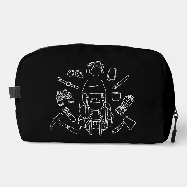 Sac de toilette de l'équipement pour engrenages d' (Recto)