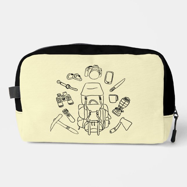 Sac de toilette de l'équipement pour engrenages d' (Recto)