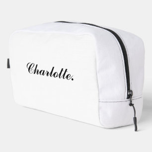 Sac de toilette de voyage personnalisé Dopp Kit