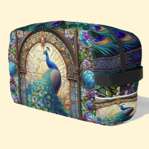 Sac de toilette Dopp Kit Paon Arc-en-Ciel
