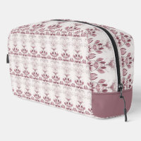 Sac de toilette Feuille rouge moderne