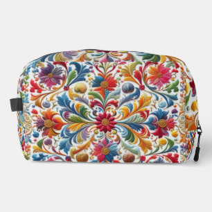 Sac de toilette Modèle floral coloré