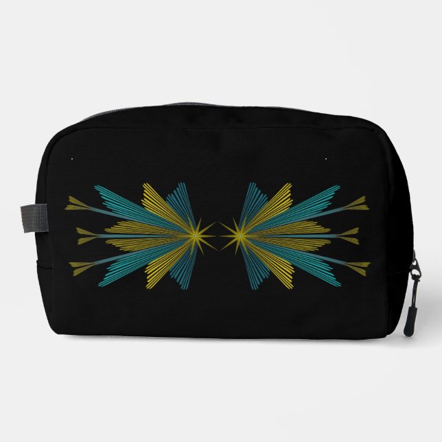 Sac de toilette noir Fairy Stars (Recto)