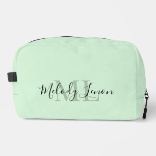 Sac de toilette personnalisable avec monogramme