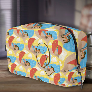 Sac de toilette personnalisé avec initiale de la c