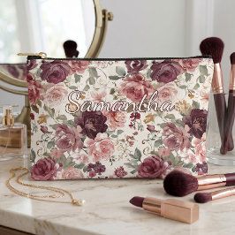 Sac de Toilette Personnalisé Élégant avec Motif Fl
