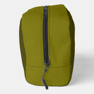 Sac de toilette vert Jungle à deux tons