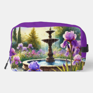 Sac De Toilettes De Jardin Fleuri Irises