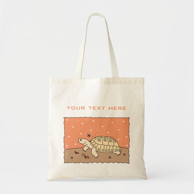 Sac de tortue russe personnalisable (Devant)