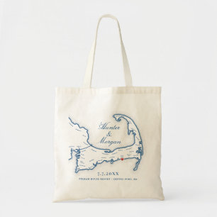 Sac de tote de mariage de la Résidence Pelham Hous