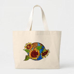 Sac de tournesol de jour de la terre