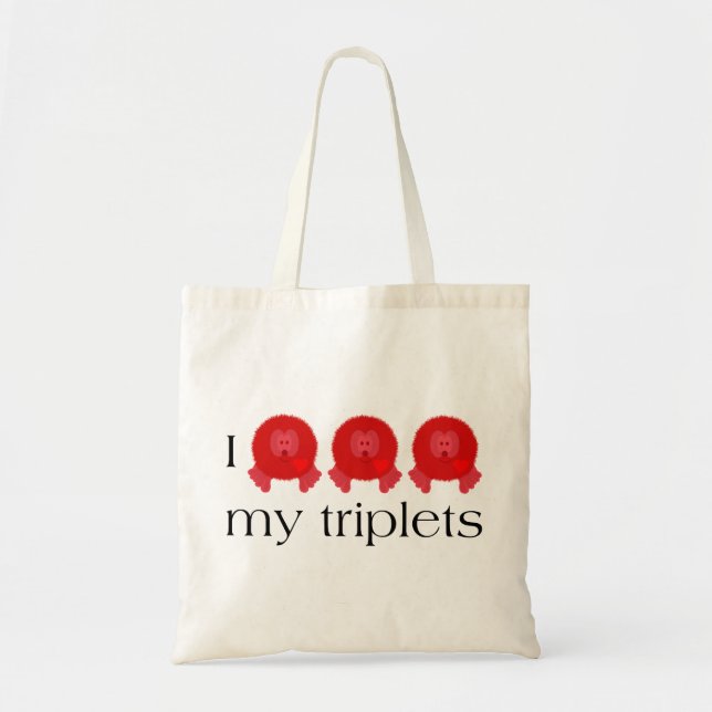 Sac de triplets de Pom Pom (Devant)