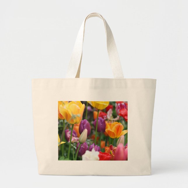 Sac de tulipes au printemps (Devant)